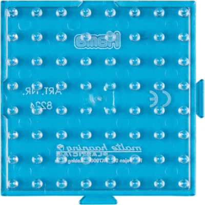 Hama maxi piatto di perla, trasparente - Quadratino 8224