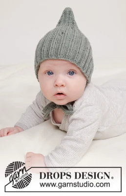 45-4 Forest Pixie Hat by DROPS Design