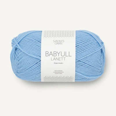Sandnes Babyull Lanett Azzurro
