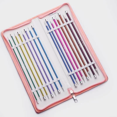 KnitPro Zing Set di Ferri a Punta Singola 30 cm / 12"