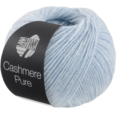 Lana Grossa Cashmere Pure 10 Azzurro chiaro
