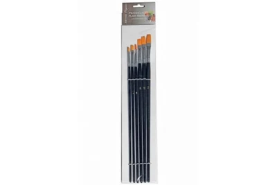 Artino Elegance Set di Pennelli Piatto, 6 pezzi.