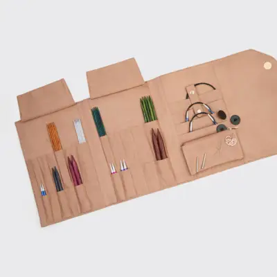 KnitPro Astuccio per Ferri da Maglia Assortito Clay Collection
