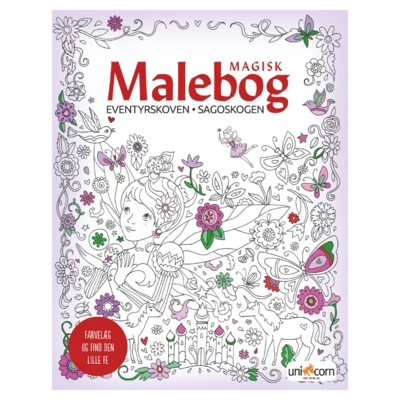 Libro da Colorare Magico Foresta Incantata