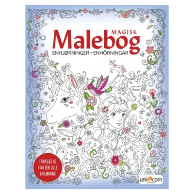 Libro da Colorare Magico Unicorni