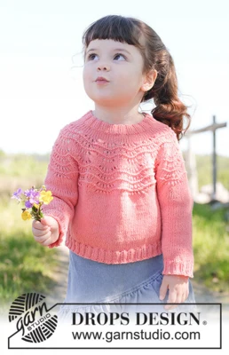 49-8 Coral Charm by DROPS Design
