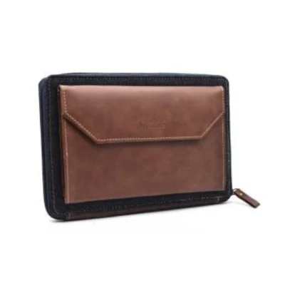 LYKKE Oxford Custodia per Ferri Circolari Intercambiabili, 13 cm Cioccolato