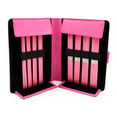 LYKKE Set di Ferri a Doppia Punta Blush, Fucsia, 15 cm (2.00-3.75 mm)