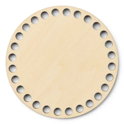 LindeHobby Base per Borsa, Rotonda, Compensato 12 cm