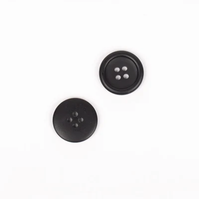 DROPS Matte Black, Bottone, 18 mm (n. 817)