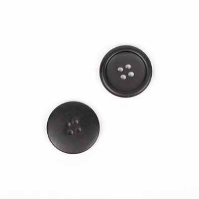 DROPS Matte Black, Bottone, 20 mm (n. 816)