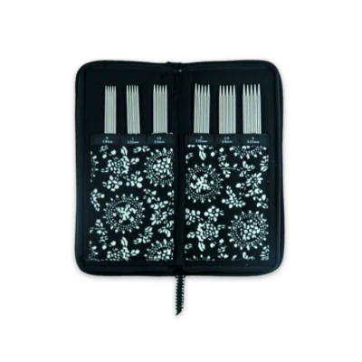 ChiaoGoo Set di Ferri a Doppia Punta in Acciaio Inossidabile, 15 cm (2.00-3.25 mm)