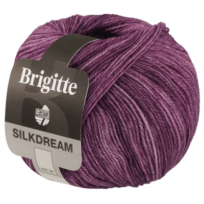 Lana Grossa Brigitte Silkdream 10 Rosso violetto