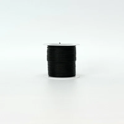 HobbyArts Corda in pelle, 10 m, Nera 1.00 mm