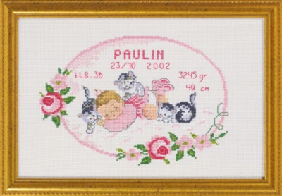 Kit Ricamo Baby Paulin 29 x 19 cm R5425/82
