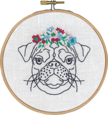Kit Ricamo Carlino con Fiori m/5810/13 13