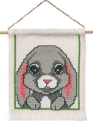 Kit di ricamo MFK Coniglio M 5119/18 16 x 18 cm