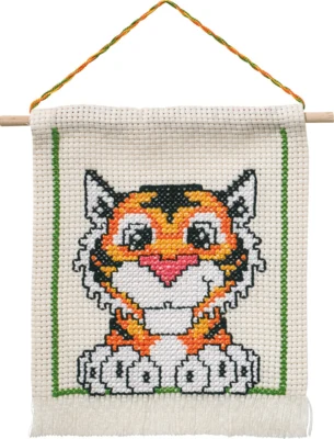 Kit da Ricamo MFK Tigre M 5119/18 16 x 18 cm
