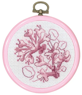 Kit da Ricamo Rosa Caprifoglio 8 Ø