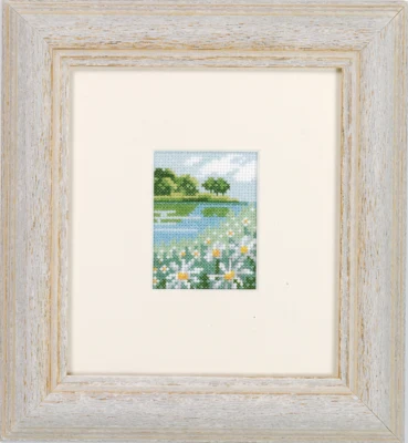 Kit Ricamo Margherita Campo 6,5 x 5 cm