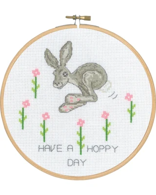 Kit da ricamo Have a happy day 5810/18 18 Ø