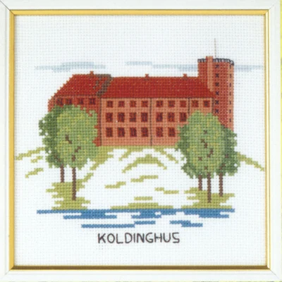 Kit da Ricamo Koldinghus 15 x 15 cm