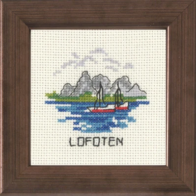Kit Ricamo Lofoten 10 x 10 cm R5370