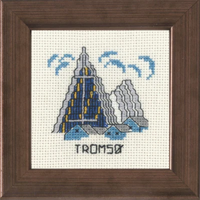 Kit Ricamo Tromsø 10 x 10 cm R5370