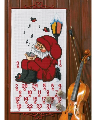 Kit per Ricamo Gnomo senza Lanterna 5125/38 38 x 70 cm