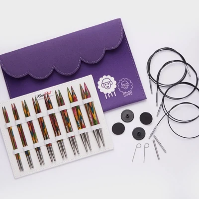 KnitPro Symfonie Set di Ferri Circolari Componibili Deluxe
