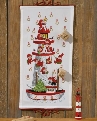 Kit da ricamo Faro del folletto B5125/35 35 x 68 cm