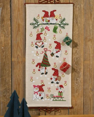 Kit da Ricamo Divertimento Natalizio B/5135/32 32 x 71 cm