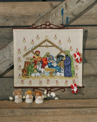 Kit da ricamo Bambino Gesù B5135/45 45 x 38 cm