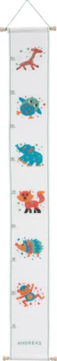 Kit di ricamo Metro con animali 12 x 97 cm