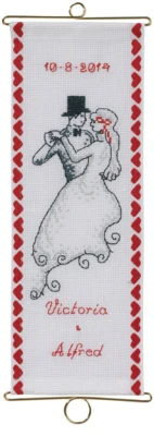 Kit Ricamo Matrimonio M5188/12 12 x 33 cm