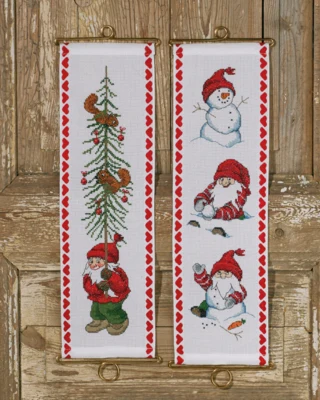 Kit Ricamo Gnomo con Albero M/5188/12 12 x 39 cm