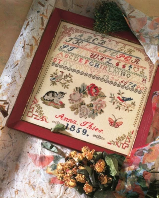 Kit Ricamo Anna Thies 1859 35 x 35 cm 5633