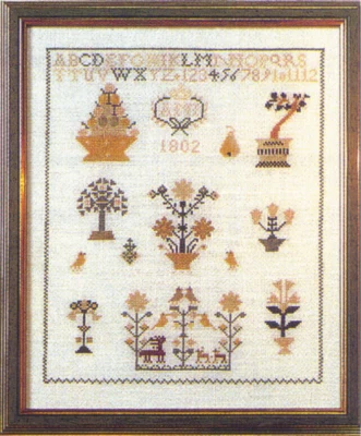 Kit da ricamo Altes land 1802 20 x 25 cm