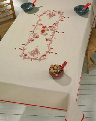 Kit di ricamo Piccoli elfi 144 x 234 cm
