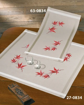 Kit per Ricamo Acero Giapponese 40 x 80 cm