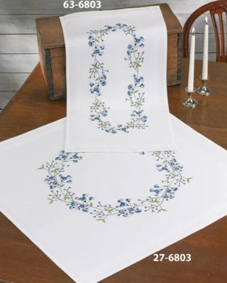 Kit da Ricamo Campanule 40 x 80 cm
