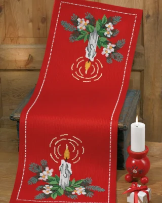Kit da Ricamo Luce in Deco 36 x 106 cm