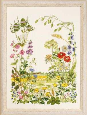 Kit Ricamo Tela di Ragno 33 x 45 cm R5409
