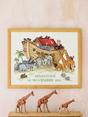 Kit da ricamo Arca di Noè R5677 43 x 34 cm