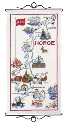 Kit Ricamo Norvegia 29 x 56 cm B5123/30