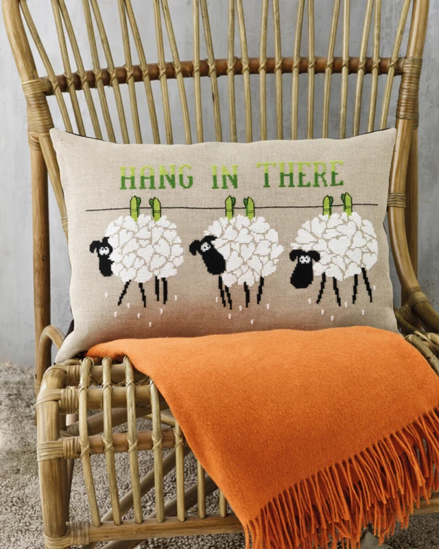Kit Ricamo Hang in there 58 x 40 cm