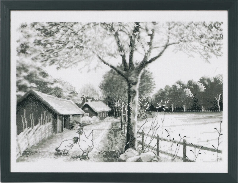 Kit di Ricamo In campagna 40 x 30 cm