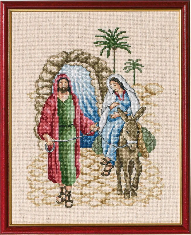 Kit ricamo Josef e Maria R72-370 23 x 29 cm