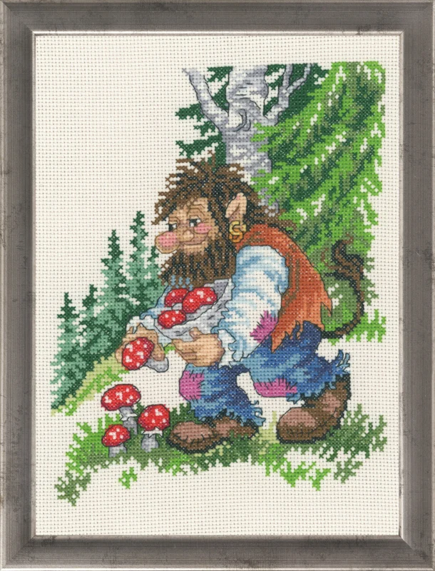 Kit Ricamo Papà Troll R5365 21 x 29 cm