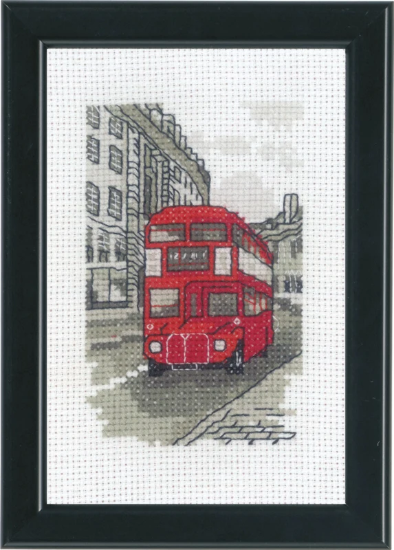 Kit Ricamo Londra 10 x 15 cm